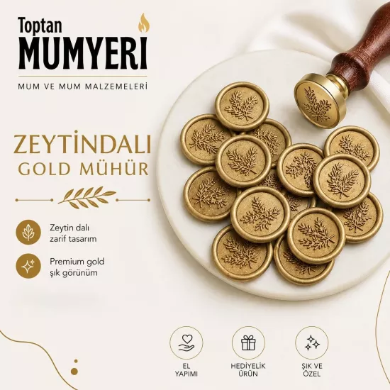 Zeytindalı Gold Mühür (100’lü Paket)