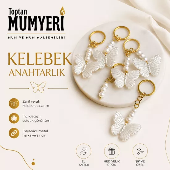 Kelebek Anahtarlık