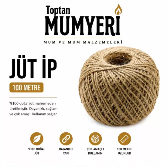 Jüt İp (100 Metre)
